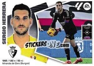 Sticker Sergio Herrera (3) - LaLiga 2024-2025
 n. 403 - Colecciones ESTE