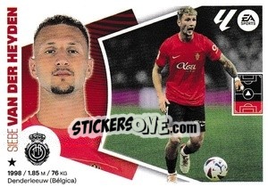 Sticker Siebe Van der Heyden (9B) - LaLiga 2024-2025
 n. 380 - Colecciones ESTE