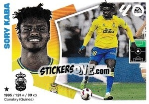 Sticker Sory Kaba (19) - LaLiga 2024-2025
 n. 299 - Colecciones ESTE
