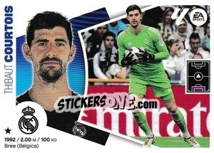 Sticker Thibaut Courtois (3) - LaLiga 2024-2025
 n. 343 - Colecciones ESTE
