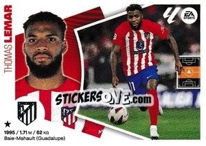 Sticker Thomas Lemar (15) - LaLiga 2024-2025
 n. 86 - Colecciones ESTE