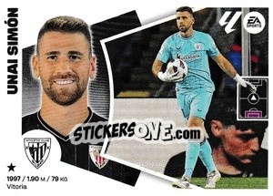 Sticker Unai Simón (3) - LaLiga 2024-2025
 n. 43 - Colecciones ESTE
