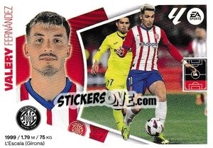 Sticker Valery Fernández (11) - LaLiga 2024-2025
 n. 262 - Colecciones ESTE