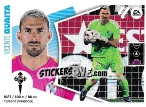 Sticker Vicente Guaita (3) - LaLiga 2024-2025
 n. 163 - Colecciones ESTE