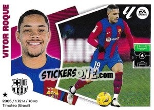 Sticker Vitor Roque (18B) - LaLiga 2024-2025
 n. 121 - Colecciones ESTE
