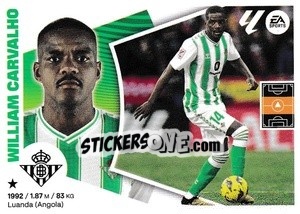 Sticker William Carvalho (14B) - LaLiga 2024-2025
 n. 145 - Colecciones ESTE