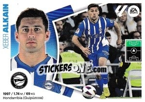 Sticker Xeben Alkain (18) - LaLiga 2024-2025
 n. 18 - Colecciones ESTE