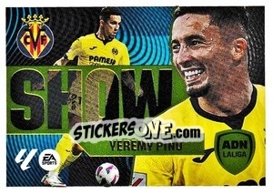Sticker Yéremy Pino (15) - LaLiga 2024-2025
 n. 625 - Colecciones ESTE
