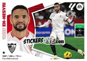 Sticker Youssef En-Nesyri (18) - LaLiga 2024-2025
 n. 508 - Colecciones ESTE