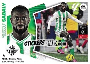 Sticker Youssouf Sabaly (6) - LaLiga 2024-2025
 n. 136 - Colecciones ESTE