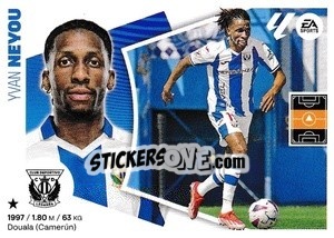 Sticker Yvan Neyou (11) - LaLiga 2024-2025
 n. 321 - Colecciones ESTE