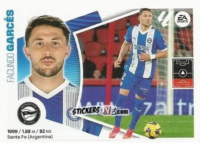 Sticker Facundo Garcés