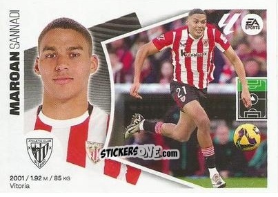 Sticker Maroan Sannadi - LaLiga 2024-2025
 n. M5 - Colecciones ESTE