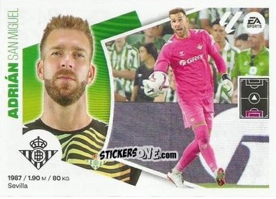 Sticker Adrián San Miguel