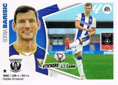 Sticker Borna Barišić - LaLiga 2024-2025
 n. M27 - Colecciones ESTE