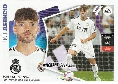 Sticker Raúl Asencio
