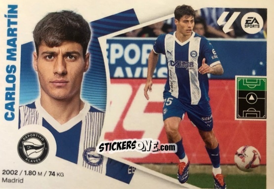 Sticker Carlos Martín (16BIS)