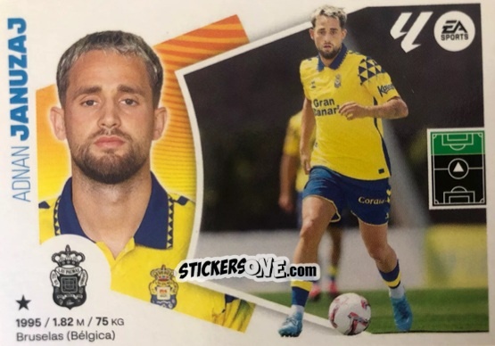 Sticker Adnan Januzaj (19BIS) - LaLiga 2024-2025
 n. 302 - Colecciones ESTE
