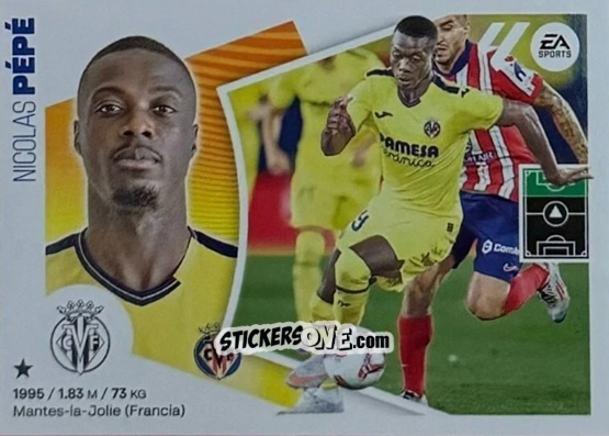 Sticker Nicolas Pépé (20BIS)