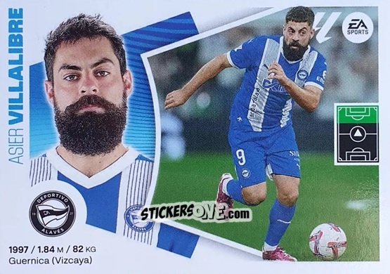 Sticker Asier Villalibre (19BIS)