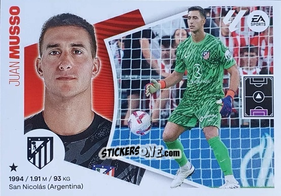 Sticker Juan Musso (4BIS)