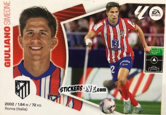 Sticker Giuliano Simeone (19BIS)