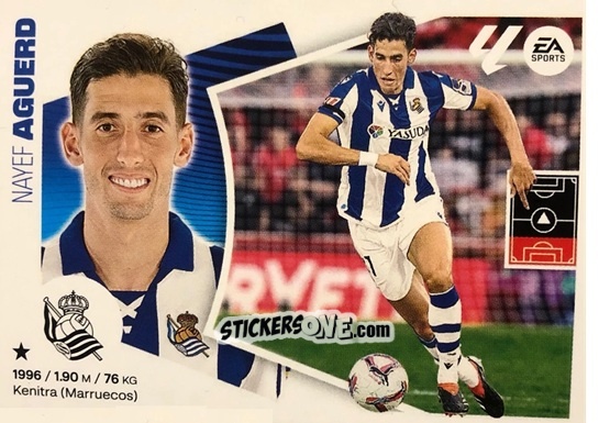 Sticker Aguerd (54) – Real Sociedad