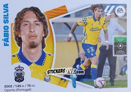 Sticker Fábio Silva (55) – UD Las Palmas