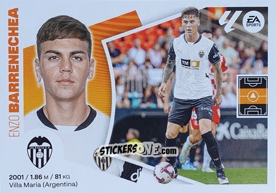Sticker Barrenechea (59) – Valencia CF