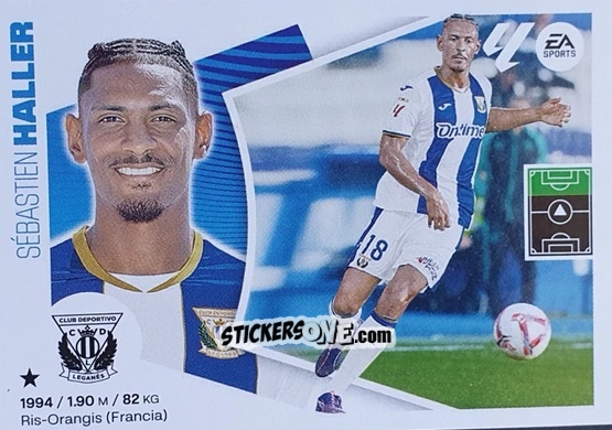 Sticker Haller (66) - CD Leganés