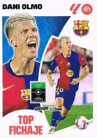 Sticker Dani Olmo (67) - FC Barcelona
