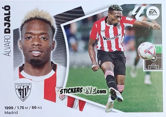 Sticker Álvaro Djaló (3) - Athletic Club