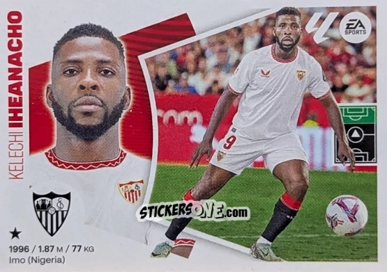 Sticker Kelechi Iheanacho (22) - Sevilla FC