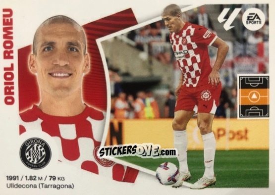 Sticker Oriol Romeu (26) - Girona FC