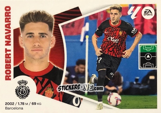 Sticker Robert Navarro (45) - RCD Mallorca
