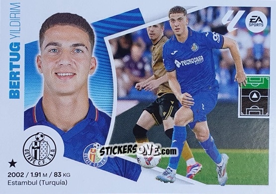 Sticker Bertug (49) – Getafe CF