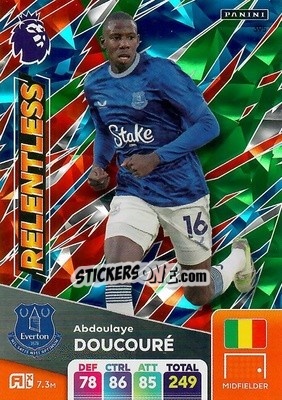 Cromo Abdoulaye Doucouré - English Premier League 2024-2025. Adrenalyn XL
 n. 395 - Panini