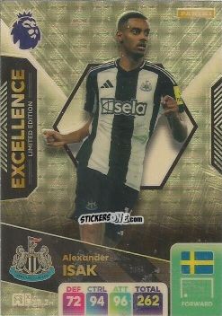 Sticker Alexander Isak - English Premier League 2024-2025. Adrenalyn XL
 n. EX6 - Panini