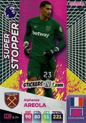 Sticker Alphonse Areola - English Premier League 2024-2025. Adrenalyn XL
 n. 375 - Panini