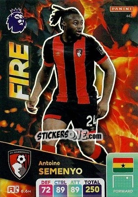 Sticker Antoine Semenyo - English Premier League 2024-2025. Adrenalyn XL
 n. 442 - Panini