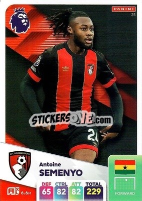 Sticker Antoine Semenyo - English Premier League 2024-2025. Adrenalyn XL
 n. 25 - Panini