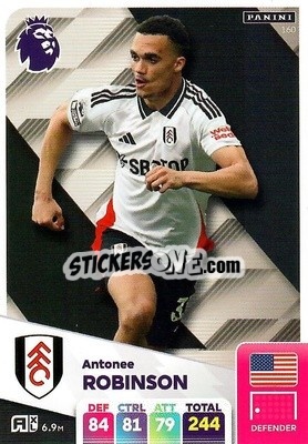 Sticker Antonee Robinson - English Premier League 2024-2025. Adrenalyn XL
 n. 160 - Panini