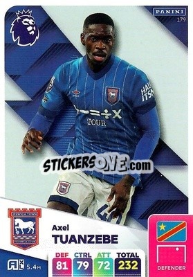 Sticker Axel Tuanzebe - English Premier League 2024-2025. Adrenalyn XL
 n. 179 - Panini