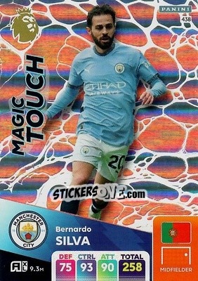 Sticker Bernardo Silva - English Premier League 2024-2025. Adrenalyn XL
 n. 438 - Panini