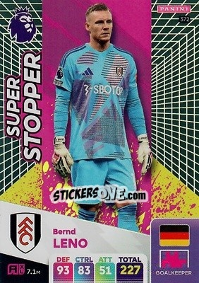 Sticker Bernd Leno - English Premier League 2024-2025. Adrenalyn XL
 n. 372 - Panini