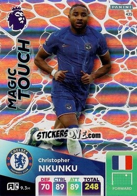 Sticker Christopher Nkunku - English Premier League 2024-2025. Adrenalyn XL
 n. 435 - Panini