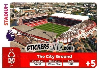 Sticker City Ground - English Premier League 2024-2025. Adrenalyn XL
 n. 297 - Panini