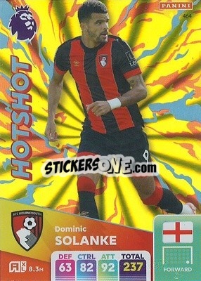 Sticker Dominik Solanke - English Premier League 2024-2025. Adrenalyn XL
 n. 464 - Panini