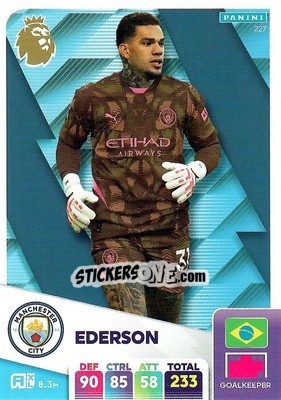 Sticker Ederson - English Premier League 2024-2025. Adrenalyn XL
 n. 227 - Panini