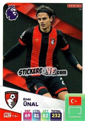 Sticker Enes Ünal - English Premier League 2024-2025. Adrenalyn XL
 n. 26 - Panini